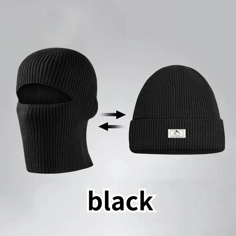 2-in-1 Balaclava Mask Beanie