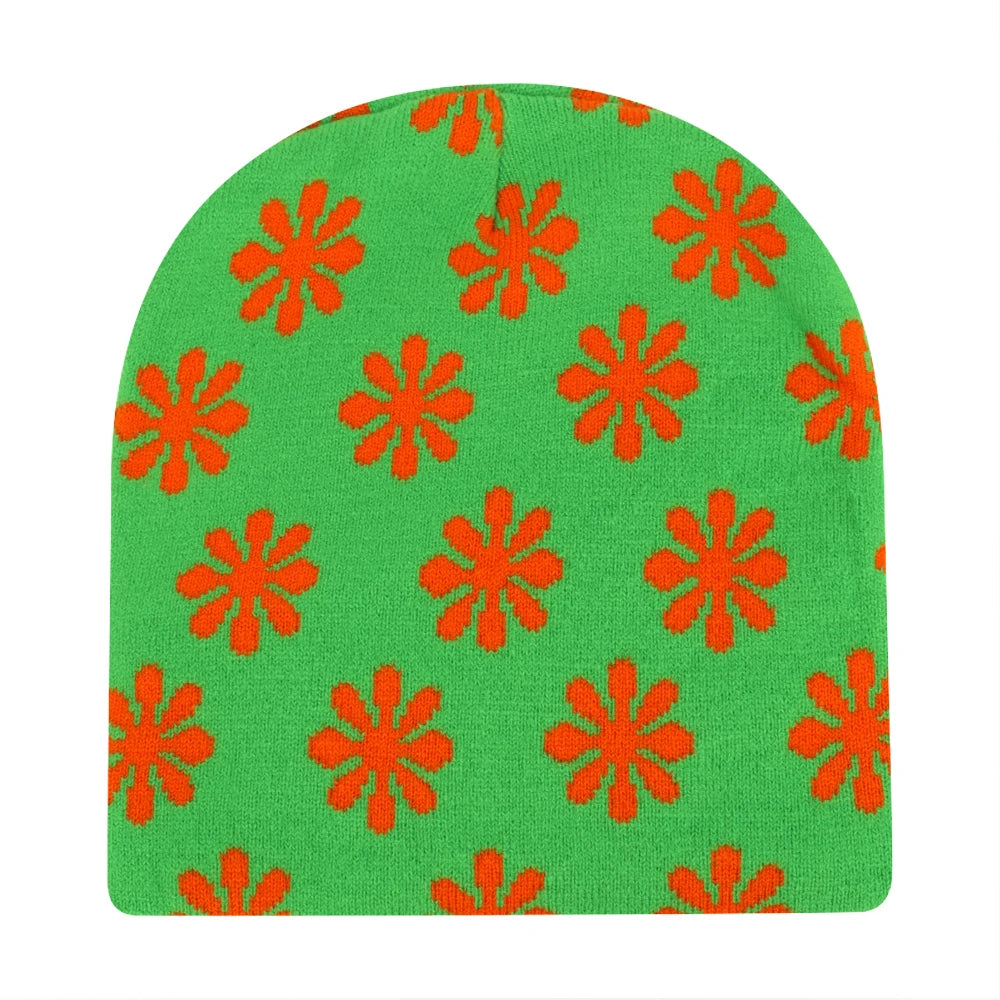 Y2K Letter Knit Beanie