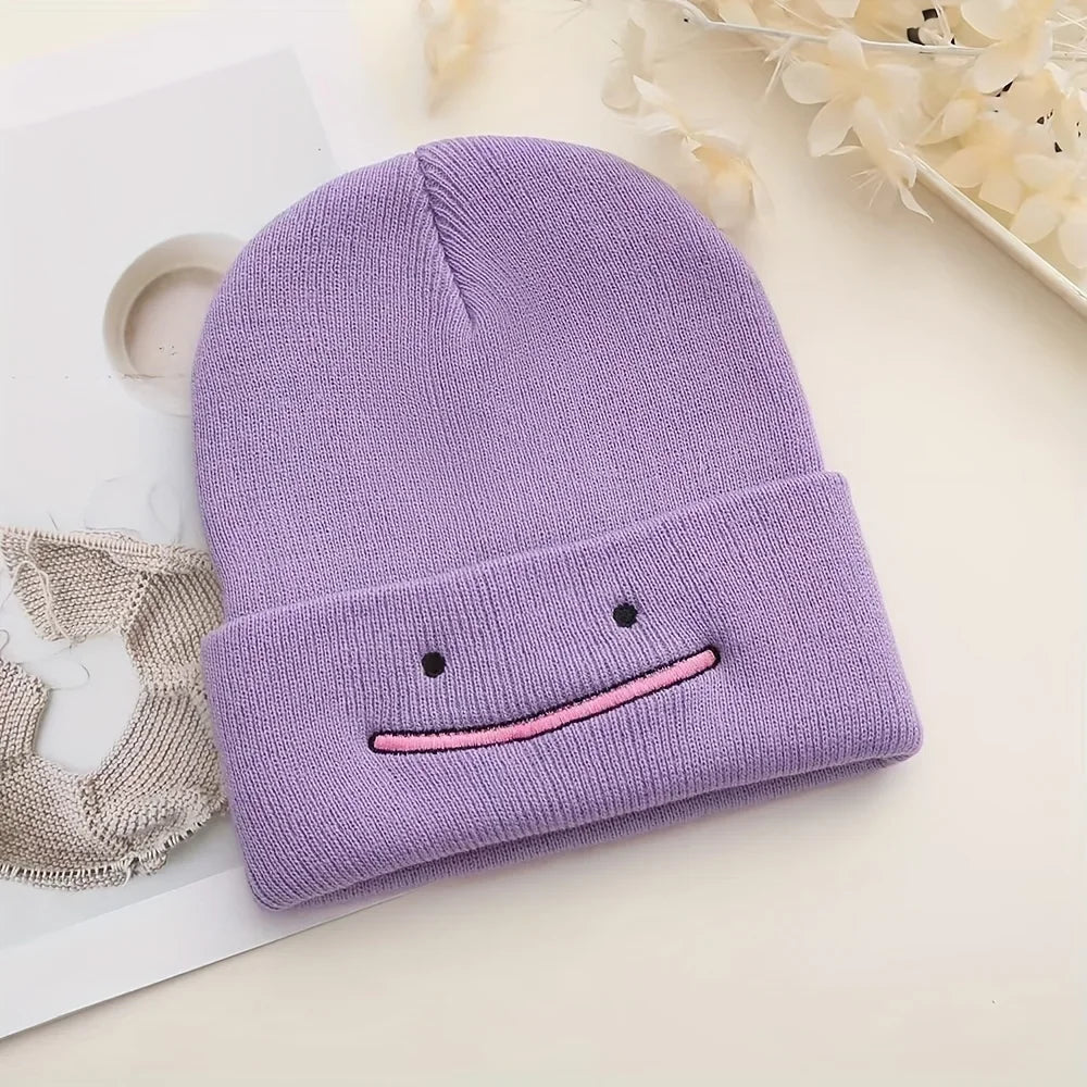 Anime Embroidered Beanie