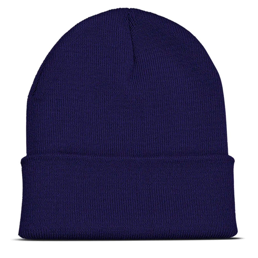 Custom Embroidery Name Beanie – Personalised Acrylic Letter Knit Hat for Men & Women
