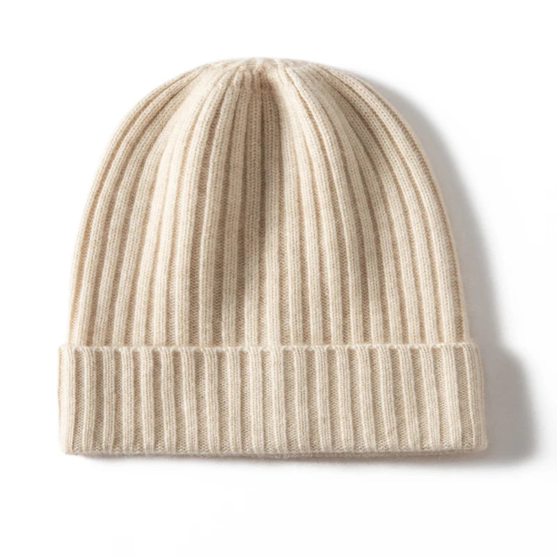 Cashmere Winter Beanie – Premium Cashmere-Blend Luxury Knit Hat for Men & Women