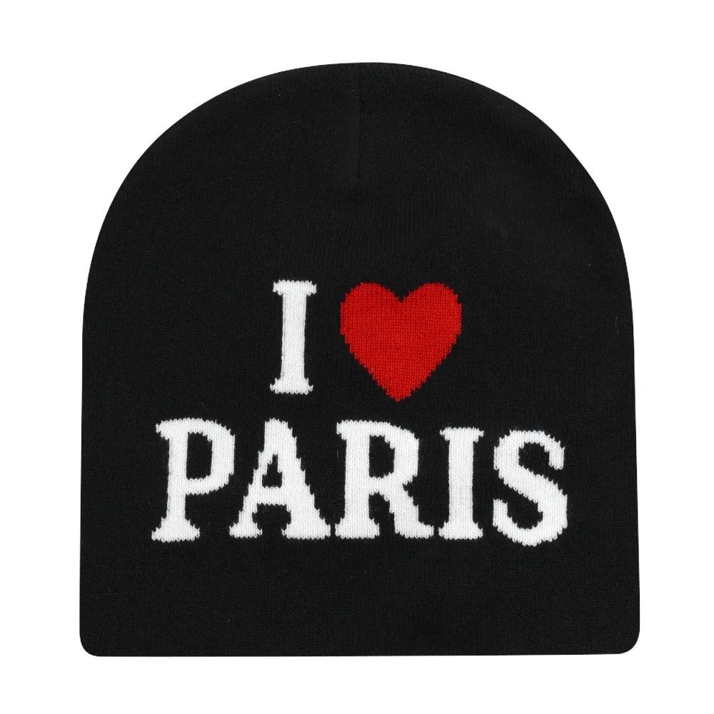 Y2K Letter Knit Beanie