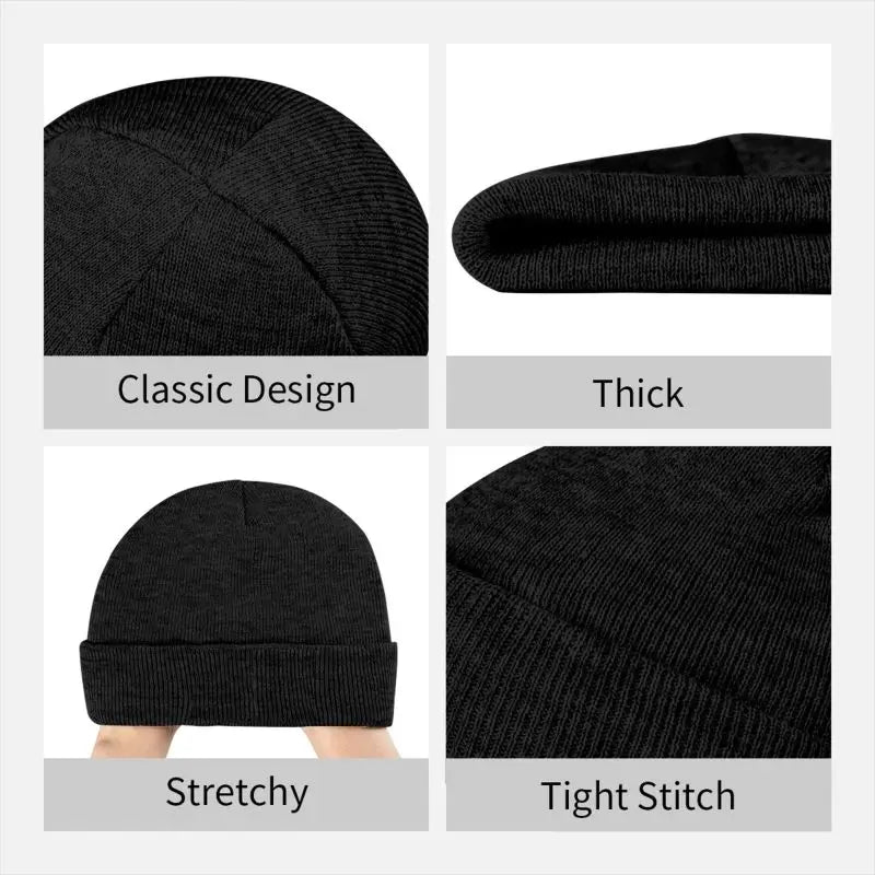 Camel Trophy Racing Beanie – 100% Acrylic Soft Knit Hat for Men & Women