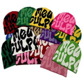 Mea Culpa Y2K Kpop Beanie – Letter Knit Cap for Women