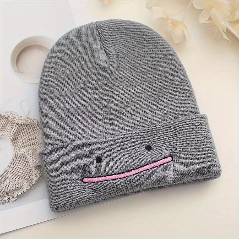 Anime Embroidered Beanie