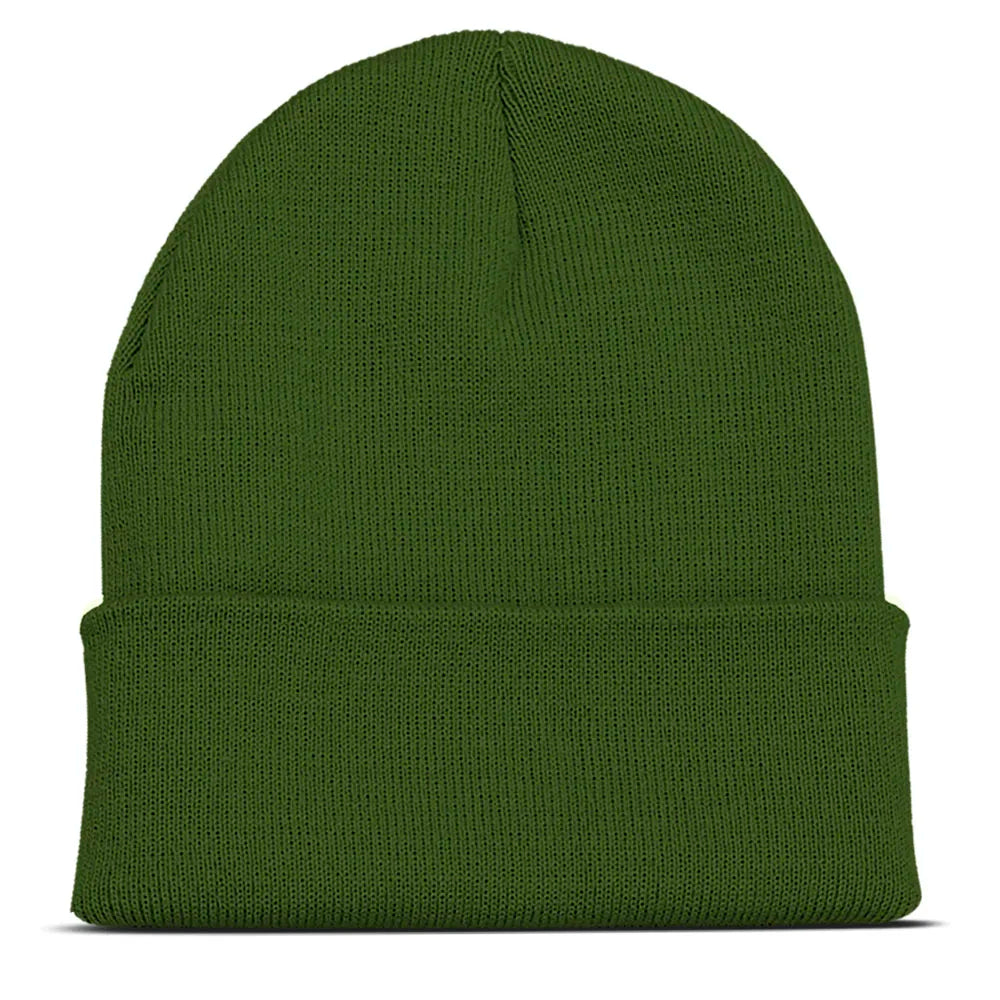 Custom Embroidery Name Beanie – Personalised Acrylic Letter Knit Hat for Men & Women