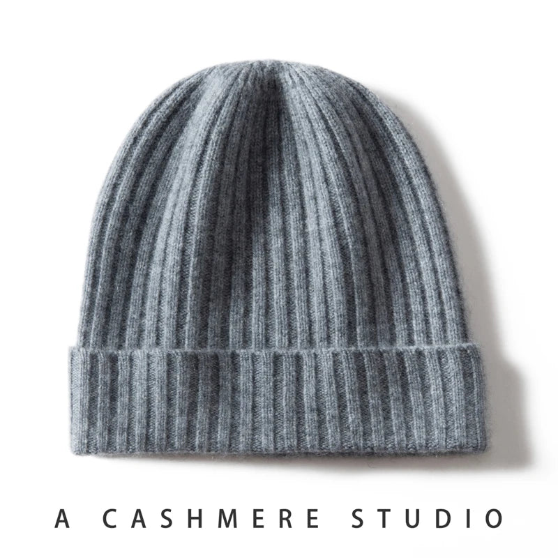 Cashmere Winter Beanie – Premium Cashmere-Blend Luxury Knit Hat for Men & Women