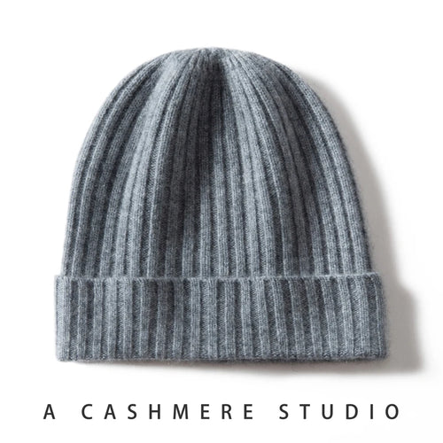 Cashmere Winter Beanie – Premium Cashmere-Blend Luxury Knit Hat for Men & Women