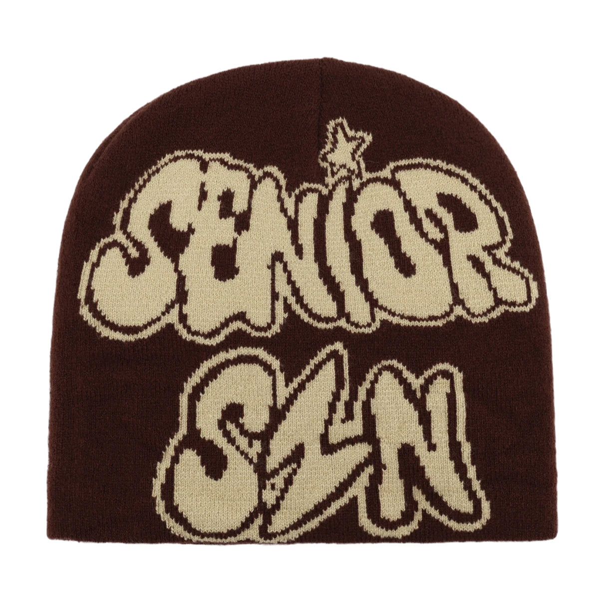 Y2K Butter Knit Ski Beanie – Soft Acrylic Winter Hat for Women & Men