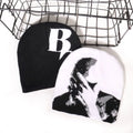 Y2K Goth Harajuku Beanie – Animal Print Acrylic Knit Hat for Men & Women