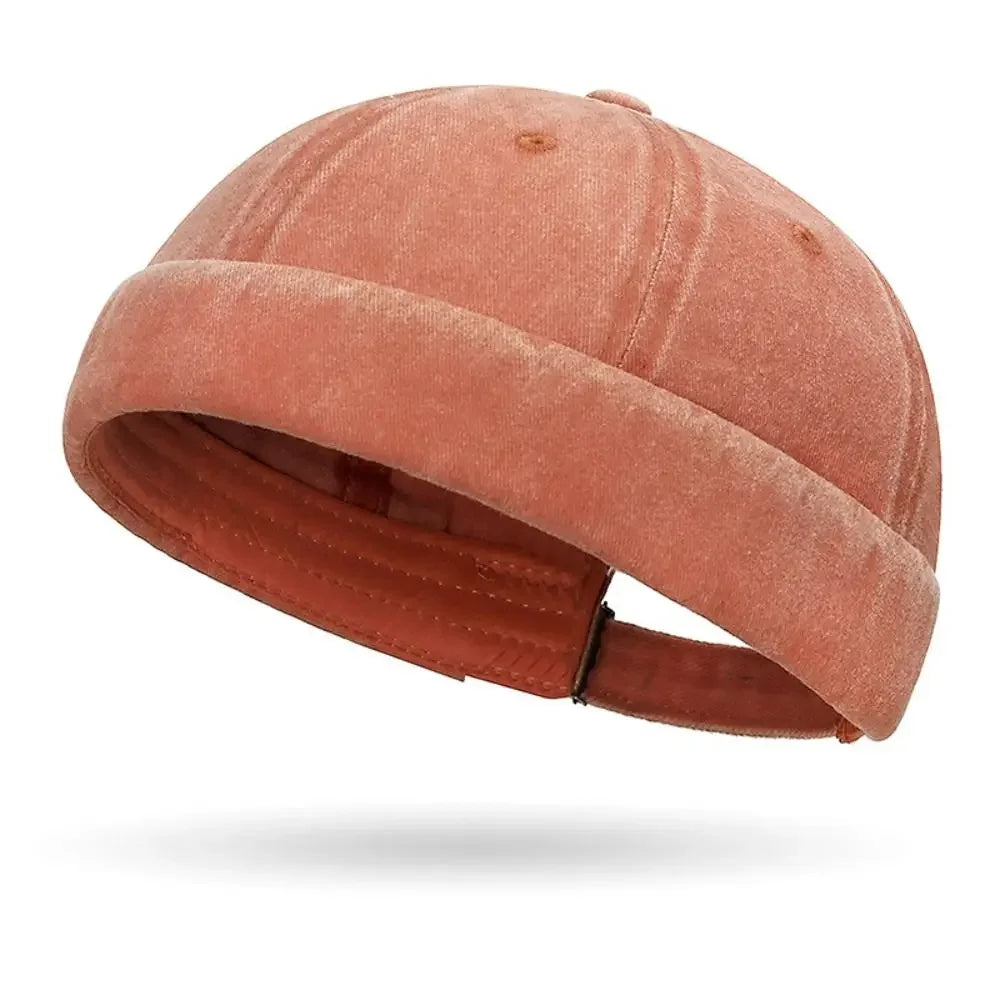 Hip Hop Street Beanie – Cotton Brimless Skullcap for Men & Women