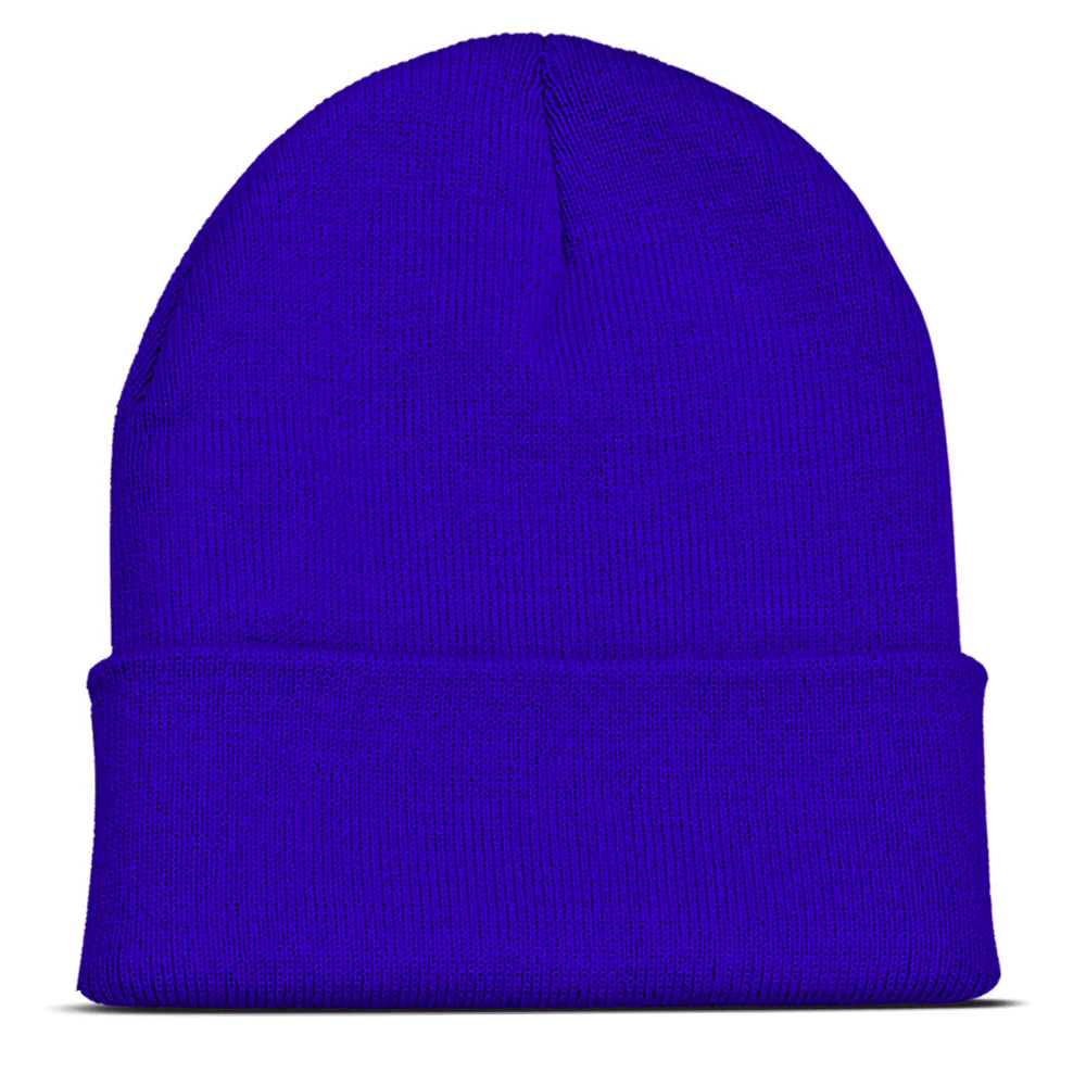 Custom Embroidery Name Beanie – Personalised Acrylic Letter Knit Hat for Men & Women