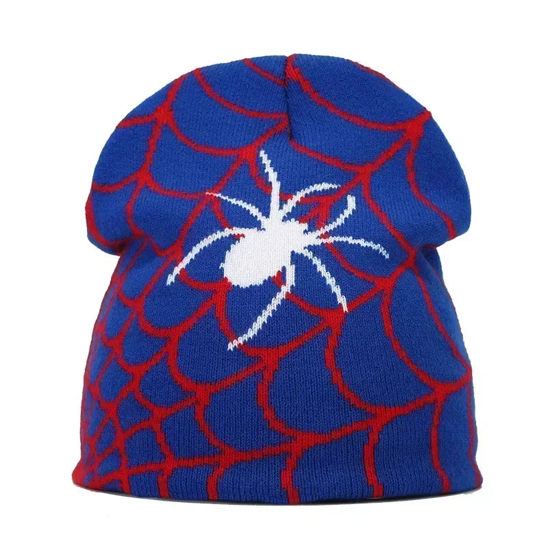 Y2K Letter Cargo Beanie – Polyester Knit Skull Cap for Men & Women