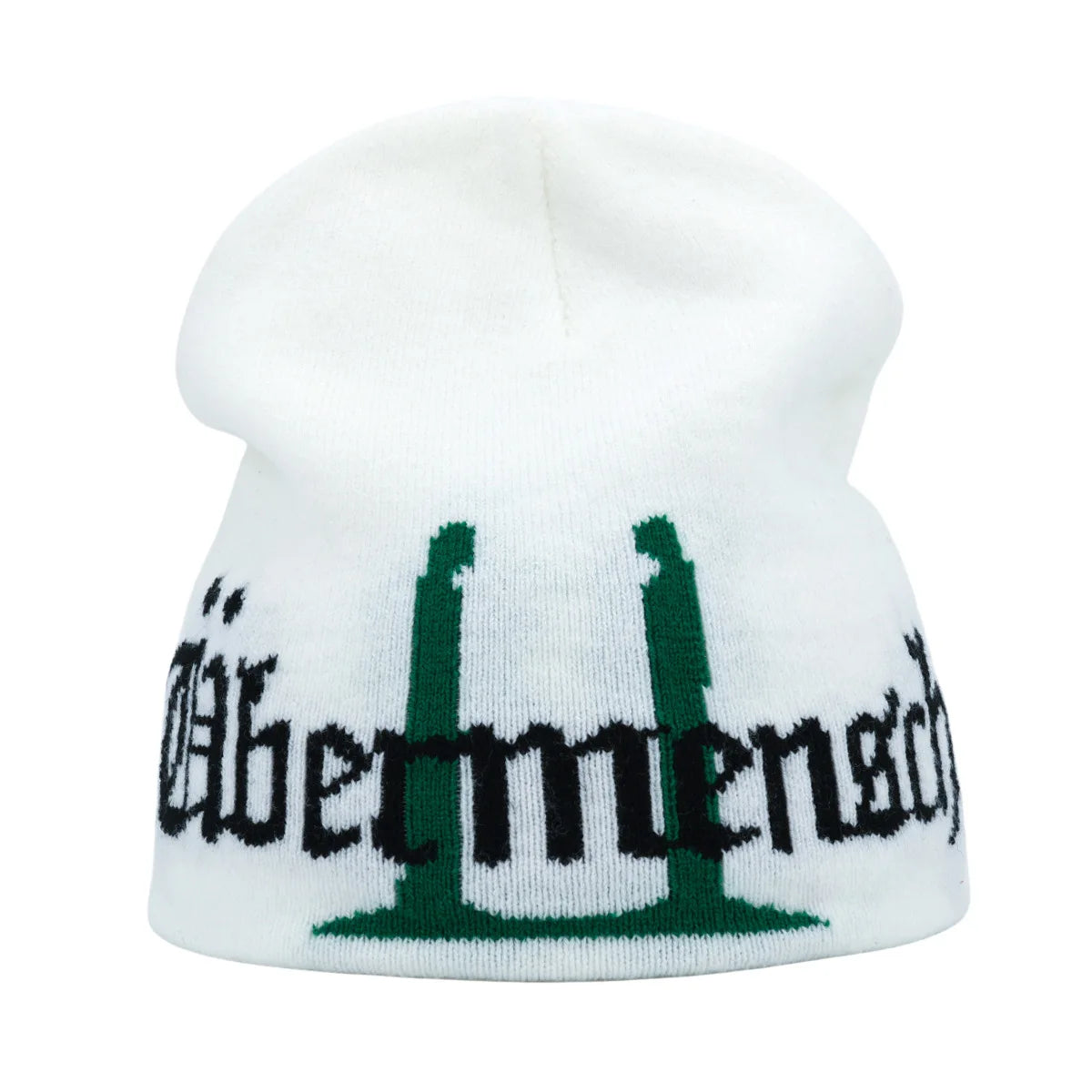 Y2K Letter Knit Beanie