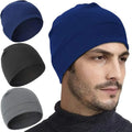 Fleece Ski Skull Cap – Windproof Cold-Proof Sports Hat for Cycling, Skiing & Running
