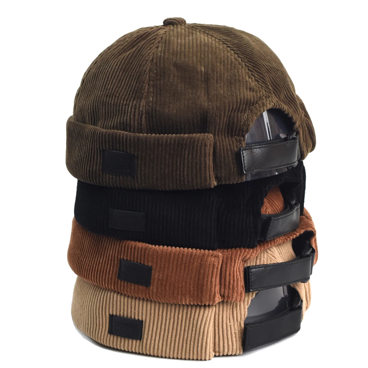 Retro Docker Beanie – Vintage Workwear Knit Hat for Men & Women