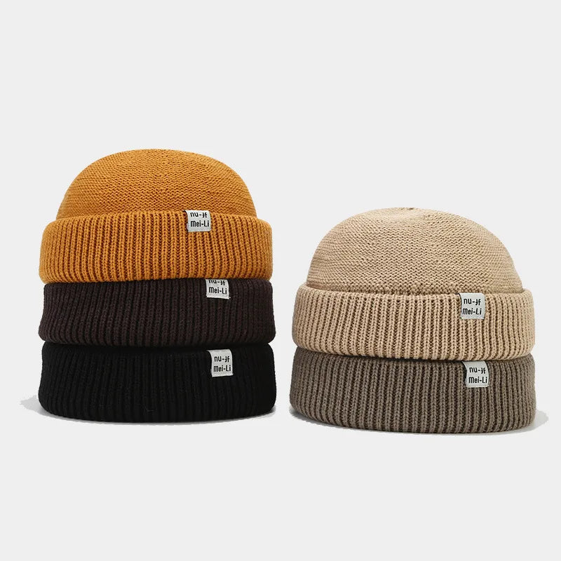Baggy Melon Beanie – Oversized Slouchy Streetwear Knit Hat for Men & Women