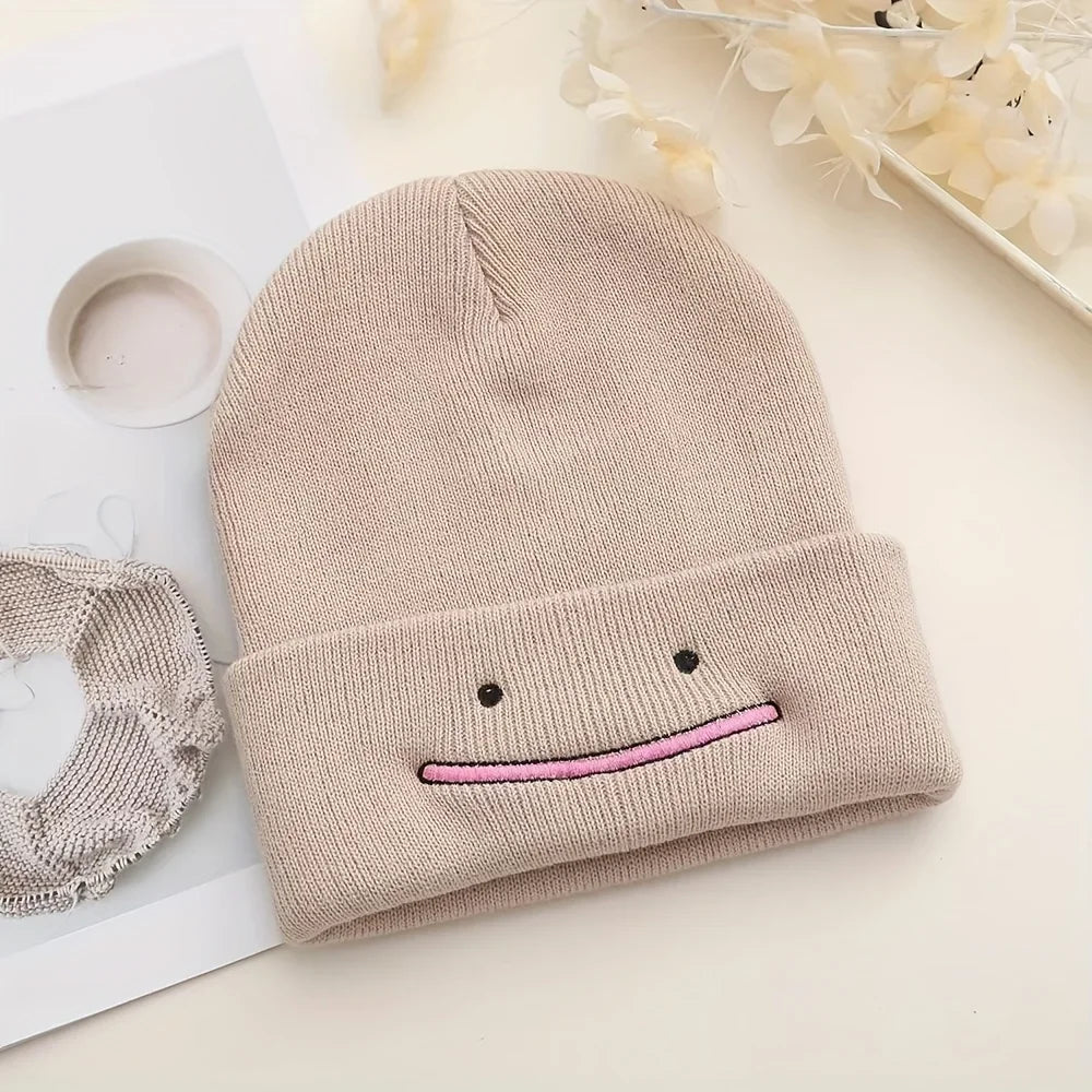 Anime Embroidered Beanie