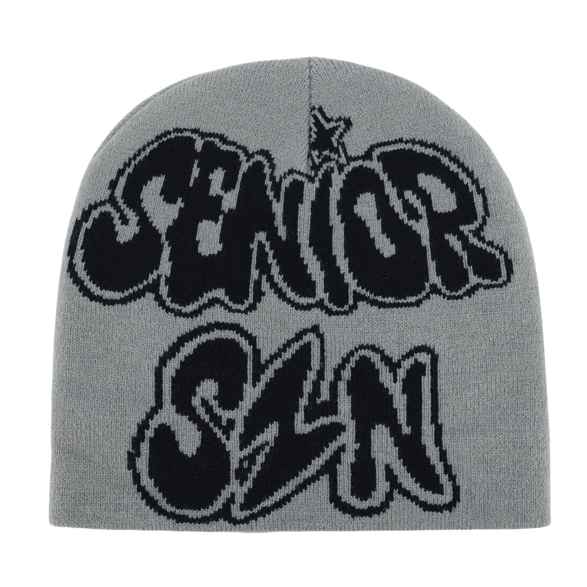 Y2K Letter Knit Beanie