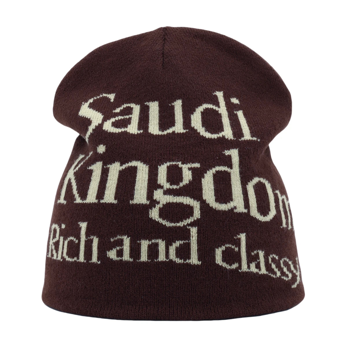 Y2K Letter Knit Beanie