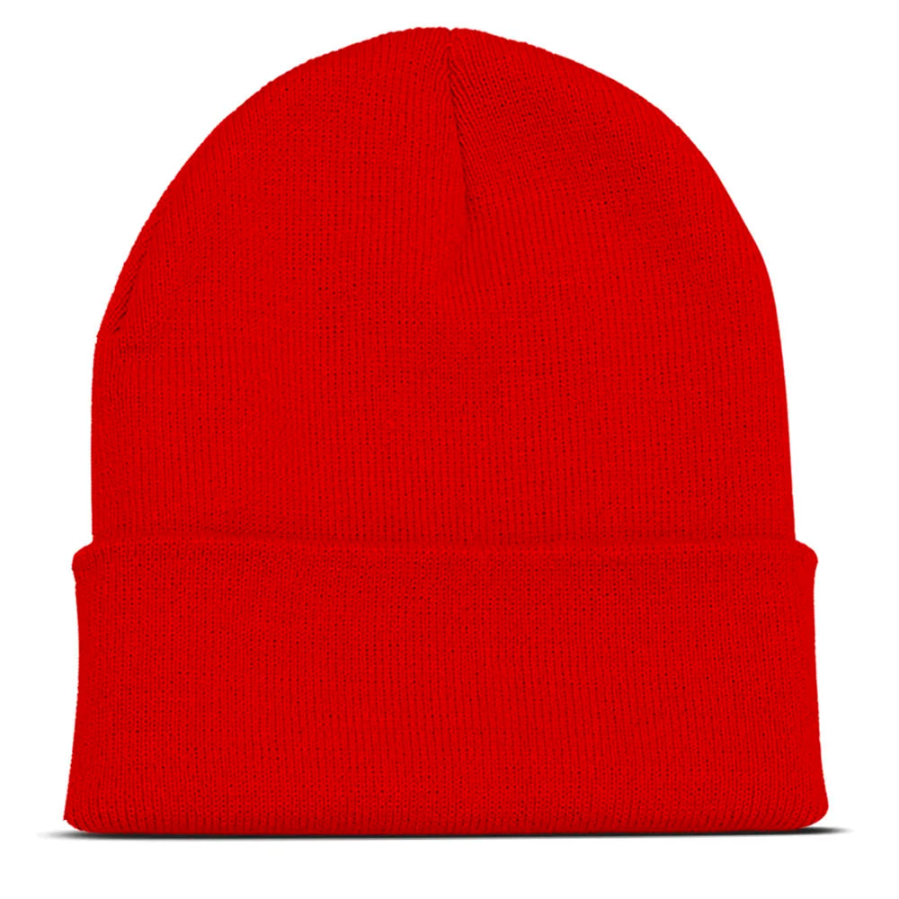 Custom Embroidery Name Beanie – Personalised Acrylic Letter Knit Hat for Men & Women