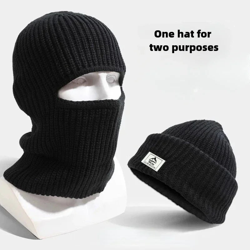 2-in-1 Balaclava Mask Beanie