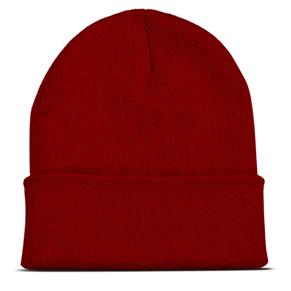 Custom Embroidery Name Beanie – Personalised Acrylic Letter Knit Hat for Men & Women