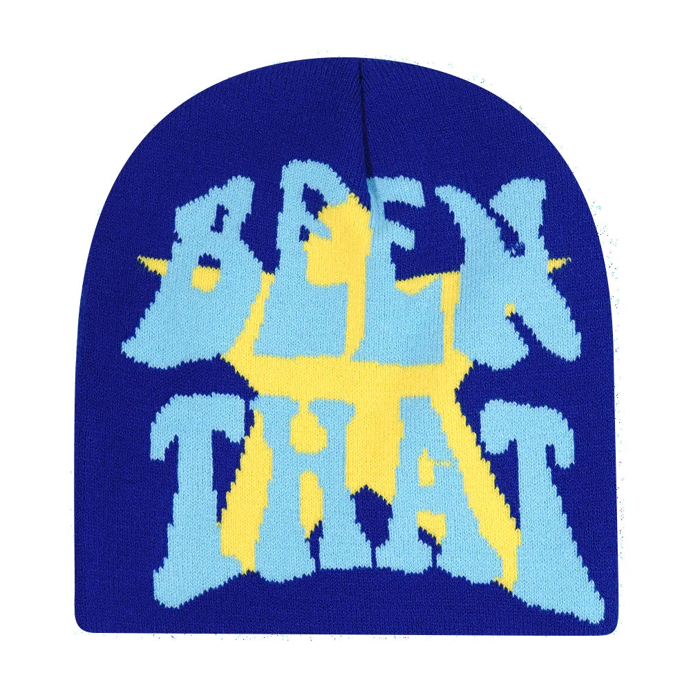 Y2K Butter Knit Ski Beanie – Soft Acrylic Winter Hat for Women & Men