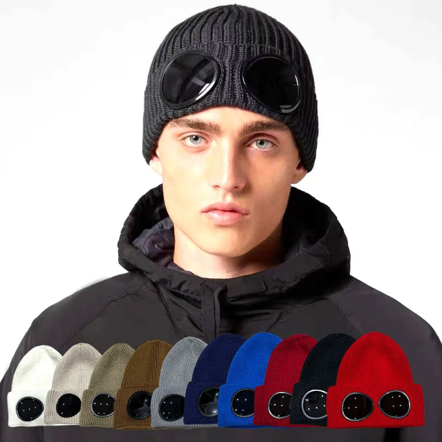 Knit Pom Pom Beanie – Cosy Unisex Winter Hat for Men & Women