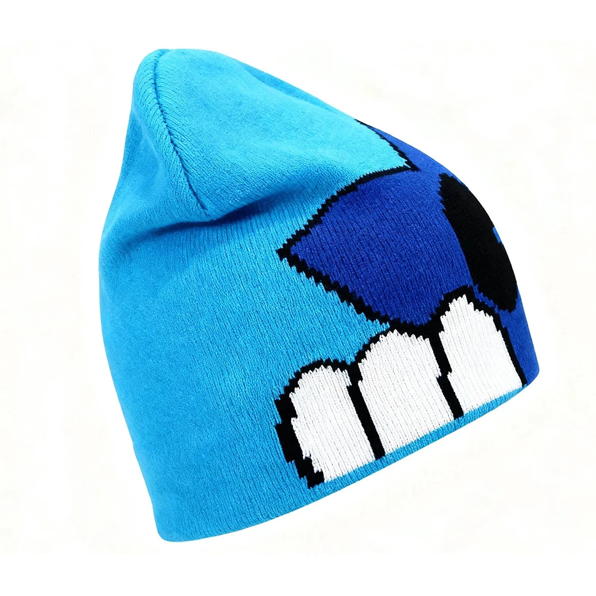 Y2K Letter Cargo Beanie – Polyester Knit Skull Cap for Men & Women
