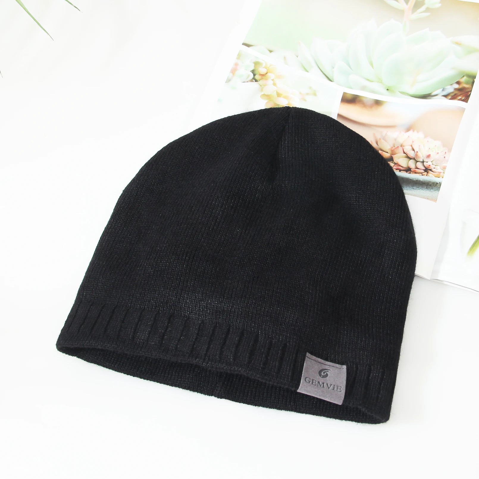 Plush Solid Color Beanie