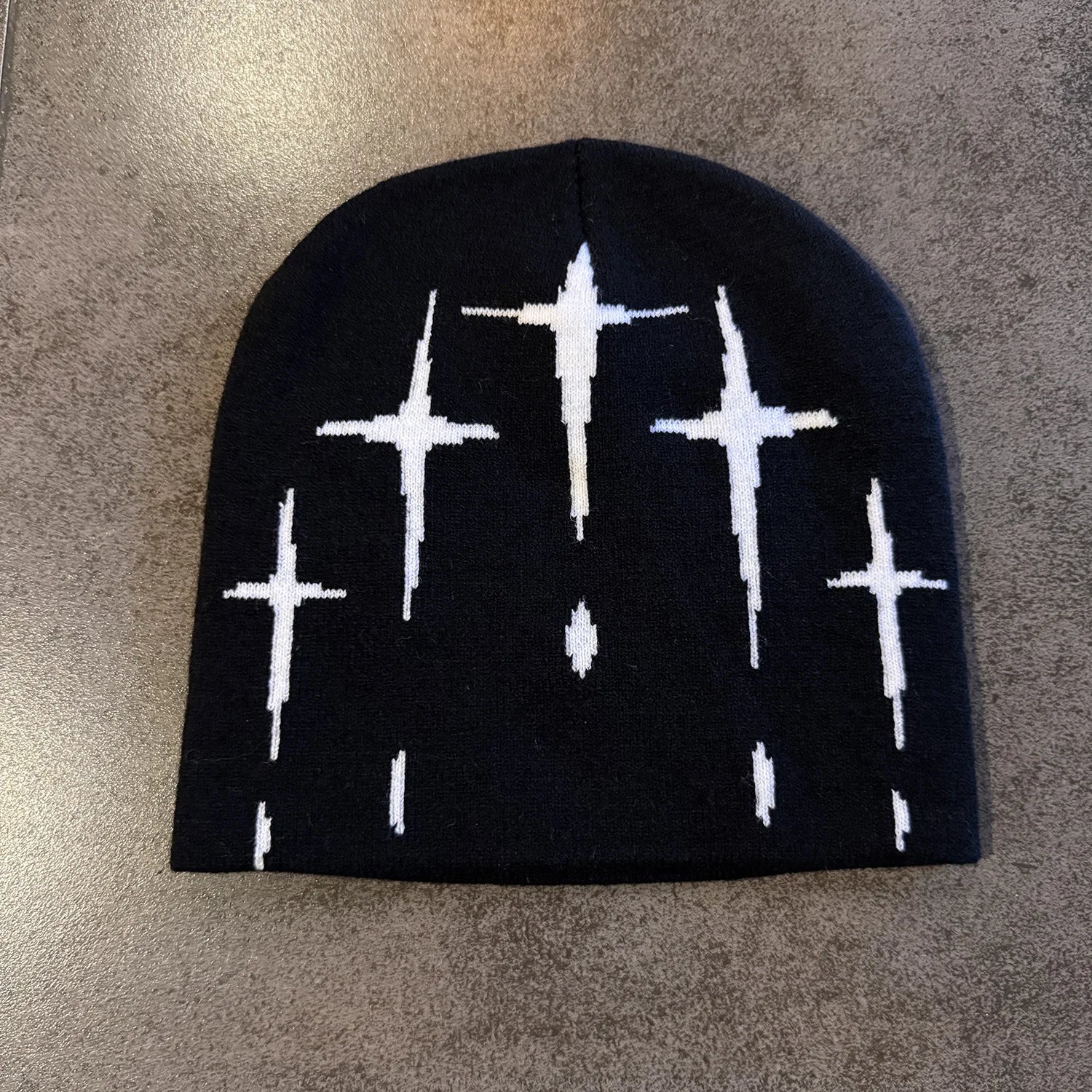 Y2K Butter Knit Ski Beanie – Soft Acrylic Winter Hat for Women & Men