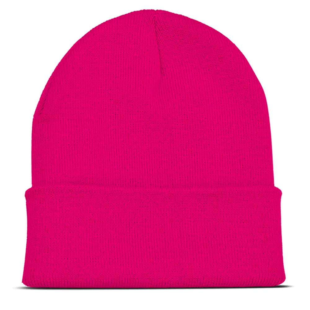 Custom Embroidery Name Beanie – Personalised Acrylic Letter Knit Hat for Men & Women