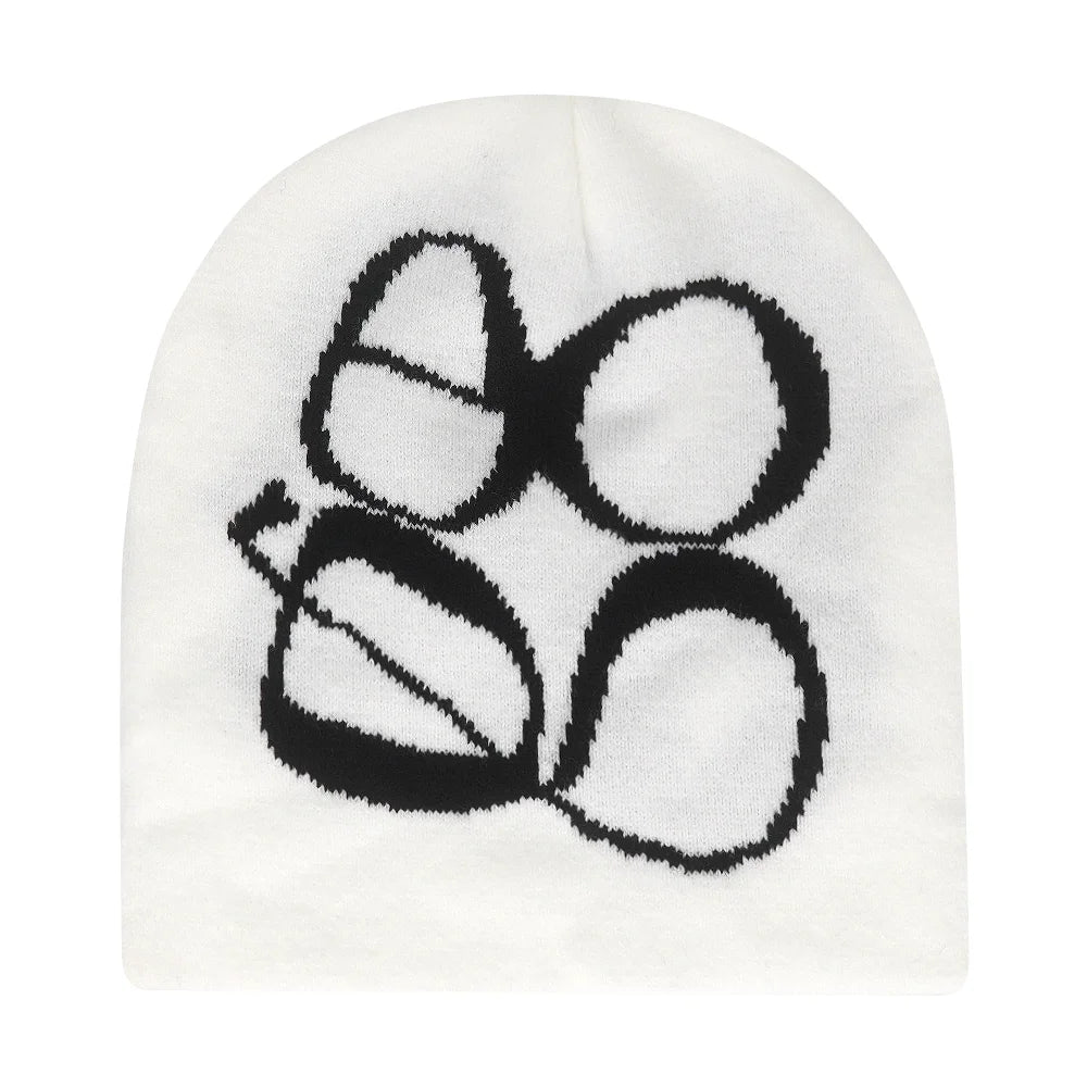 Y2K Butter Knit Ski Beanie – Soft Acrylic Winter Hat for Women & Men