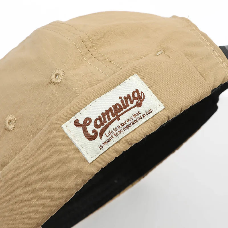 Quick Dry Docker Cap – Anti-UV Cotton Brimless Hat for Men & Women