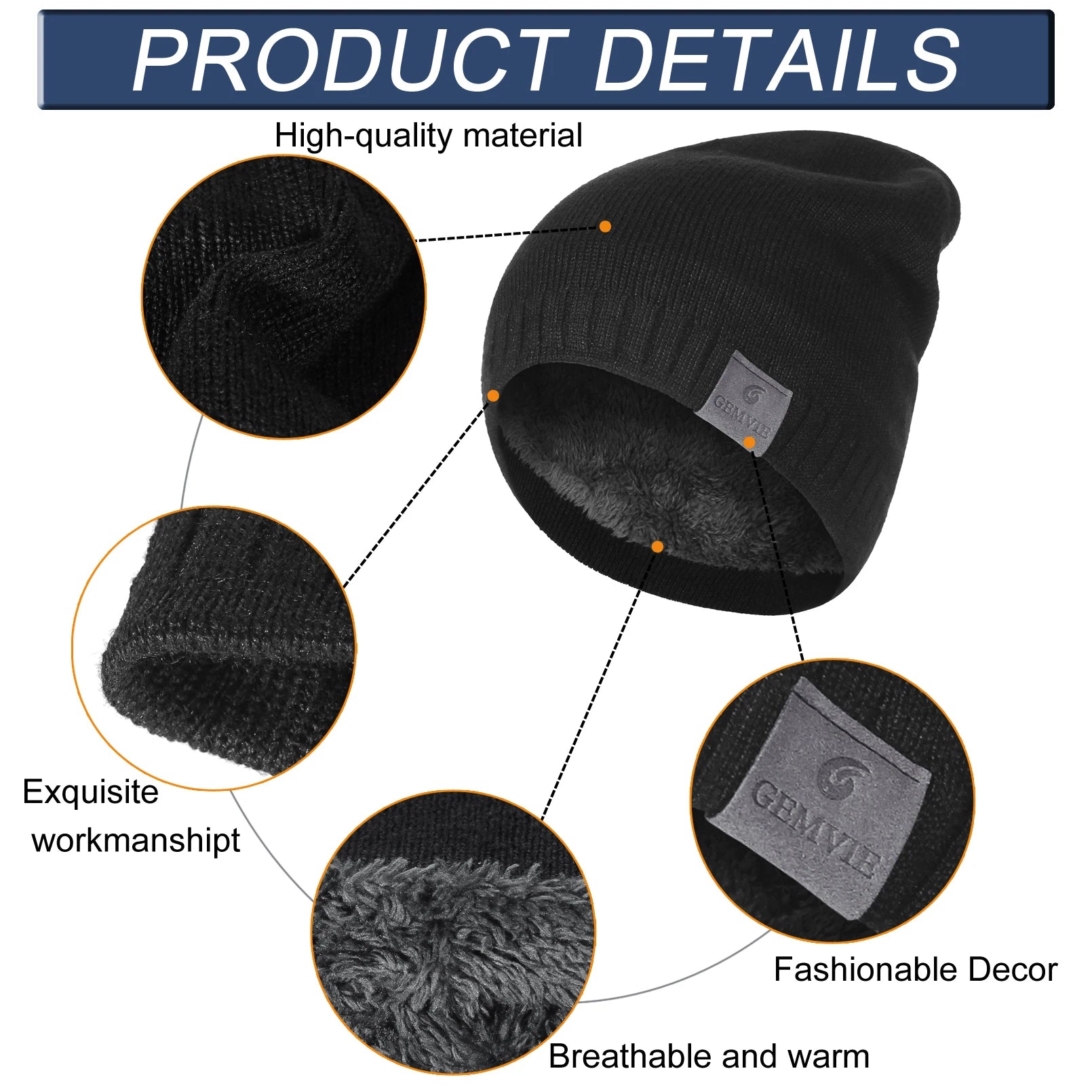 Plush Solid Color Beanie