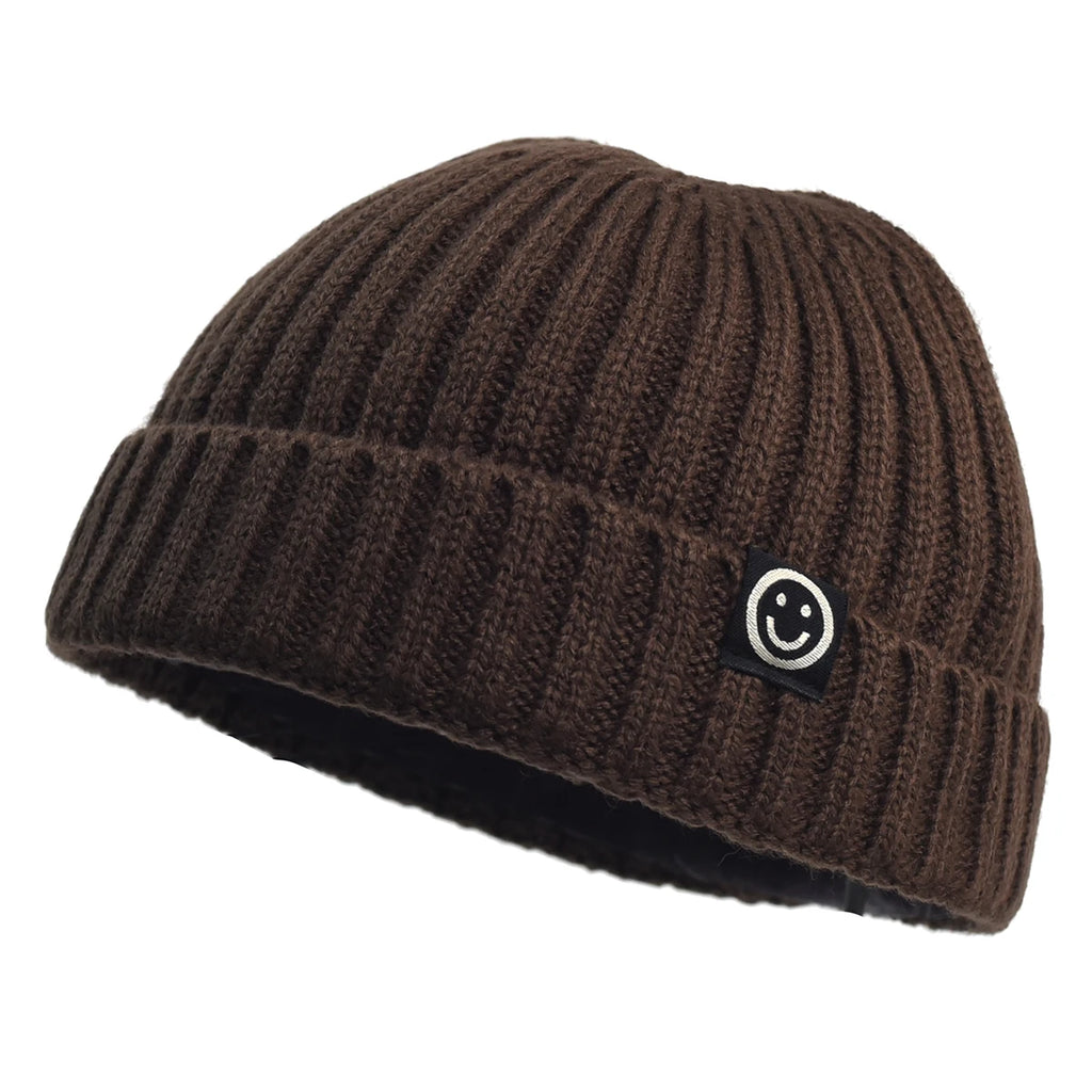 Fisherman Beanie – Classic Rolled Cuff Knit Winter Hat for Men & Women