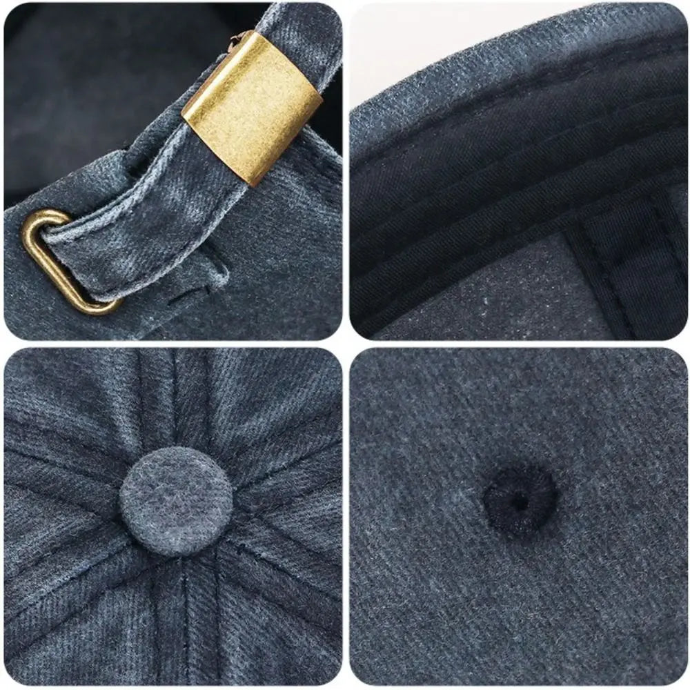 Hip Hop Street Beanie – Cotton Brimless Skullcap for Men & Women
