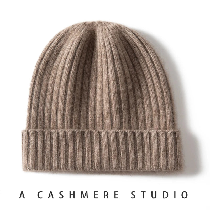 Cashmere Winter Beanie – Premium Cashmere-Blend Luxury Knit Hat for Men & Women