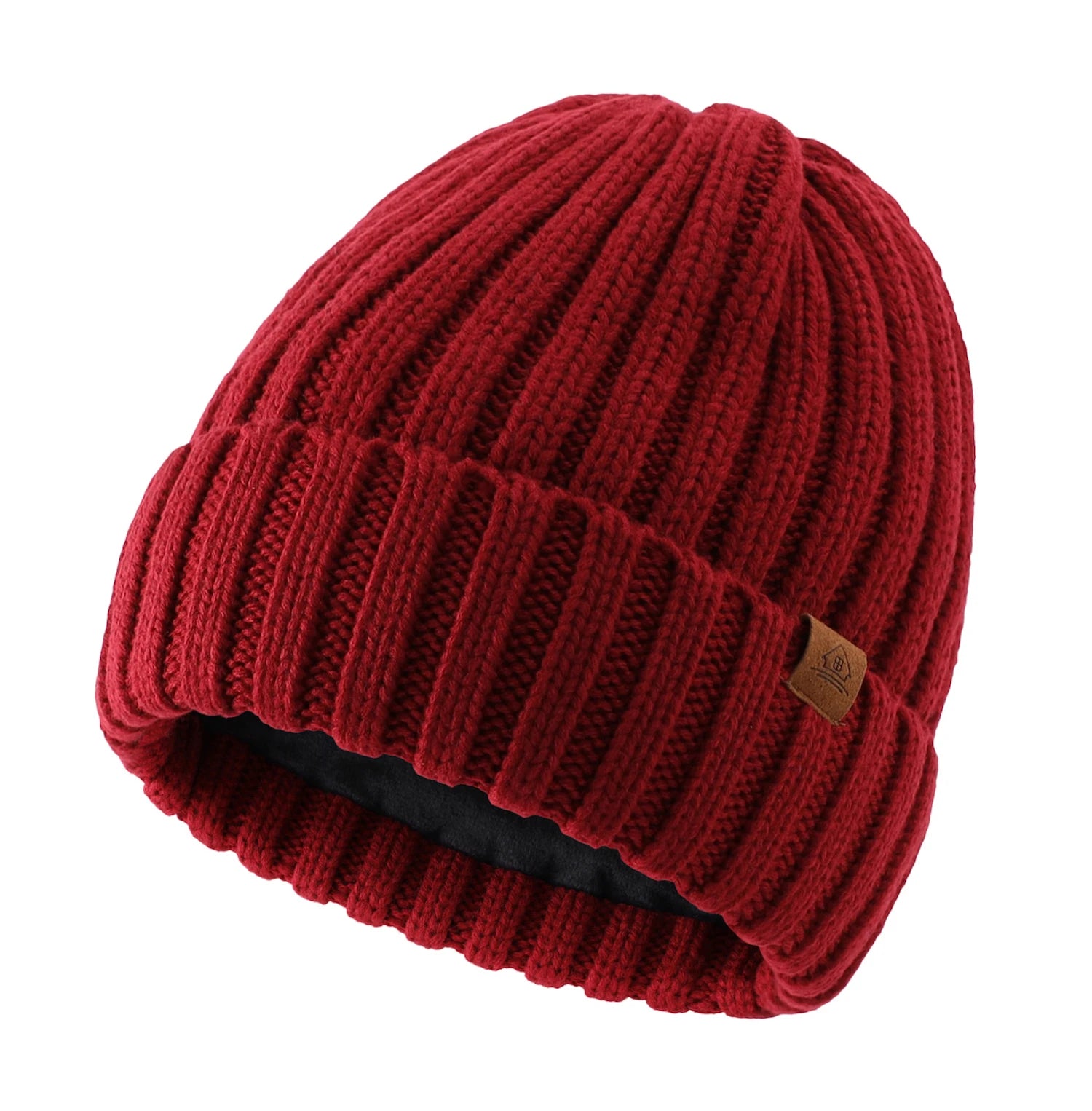 Connectyle Winter Beanie – Wool Blend Velvet-Lined Hat for Men & Women