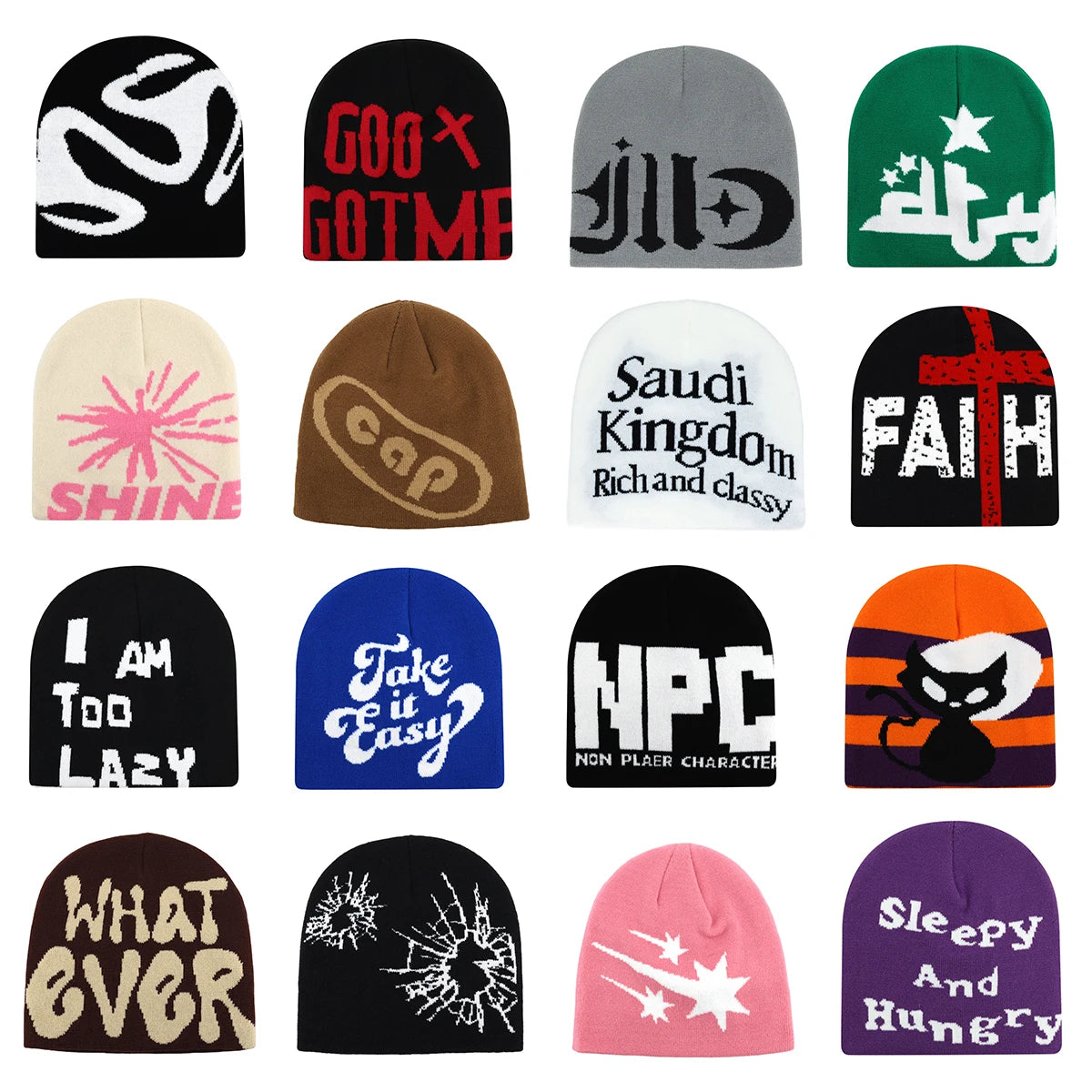 Y2K Butter Knit Ski Beanie – Soft Acrylic Winter Hat for Women & Men