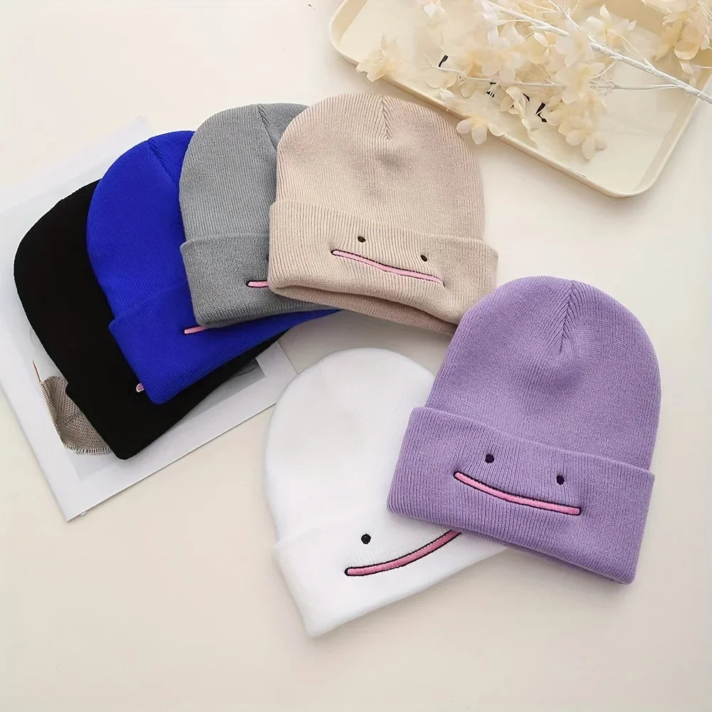 Anime Embroidered Beanie