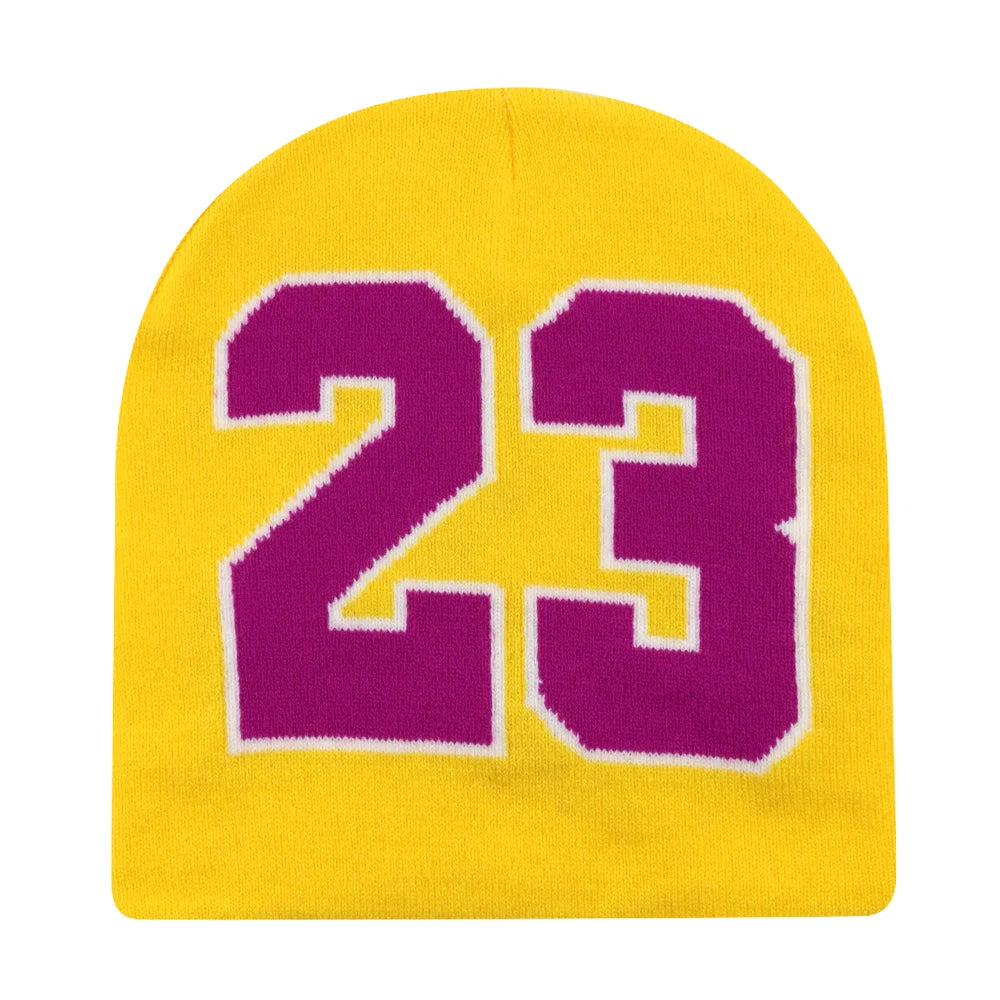 Y2K Letter Knit Beanie