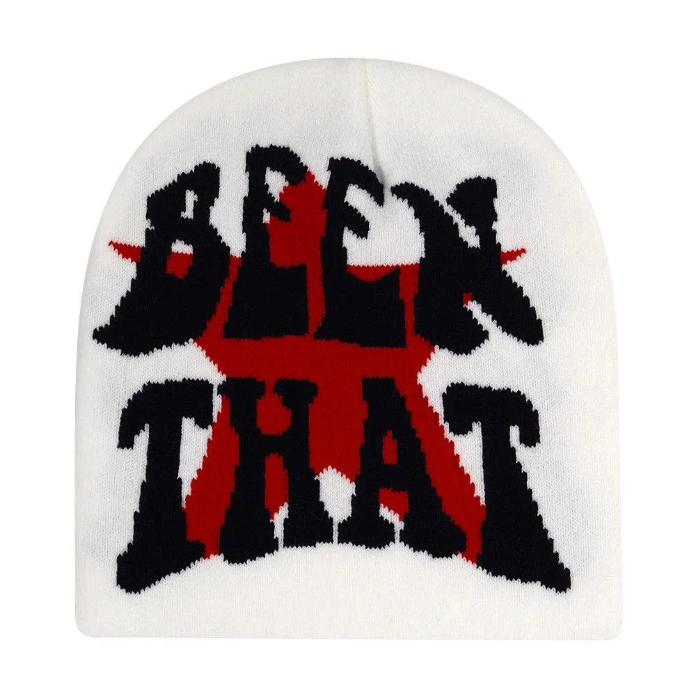 Y2K Butter Knit Ski Beanie – Soft Acrylic Winter Hat for Women & Men