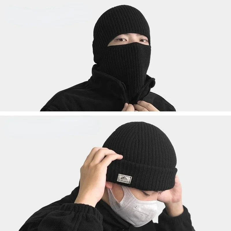 2-in-1 Balaclava Mask Beanie