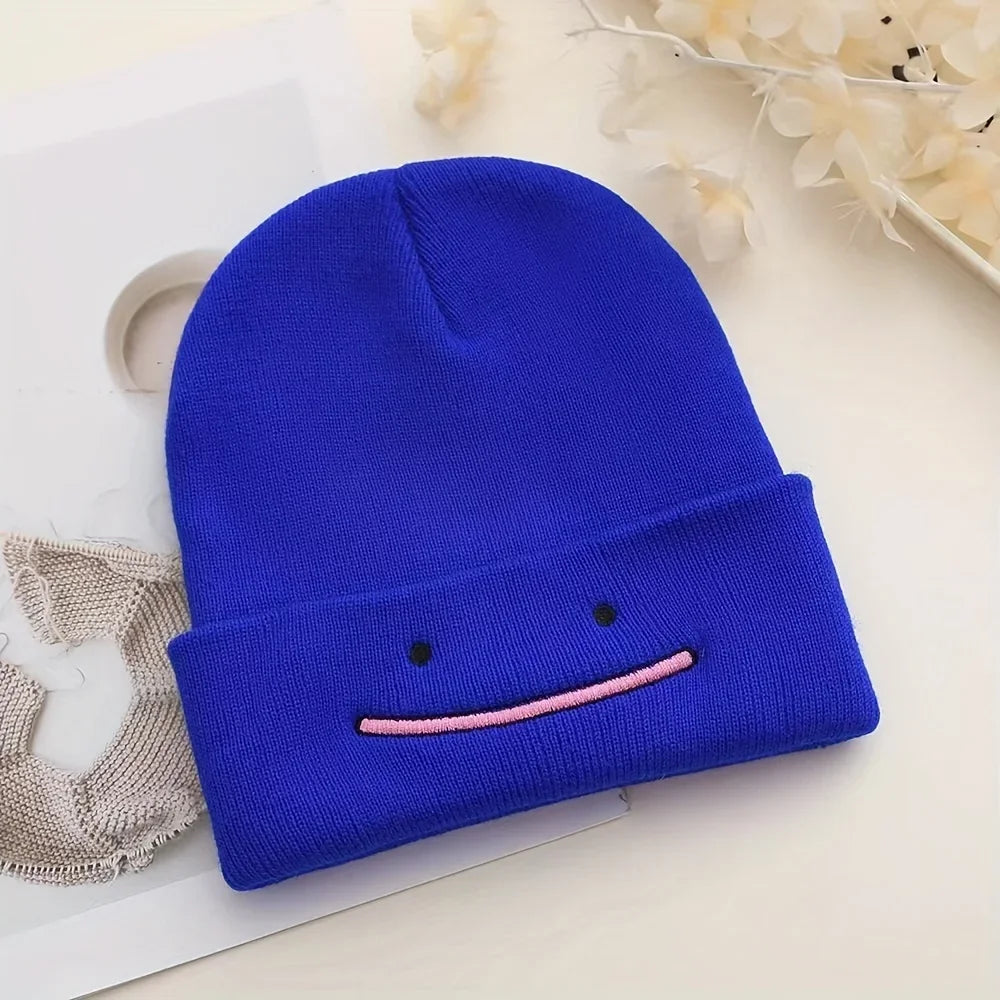 Anime Embroidered Beanie