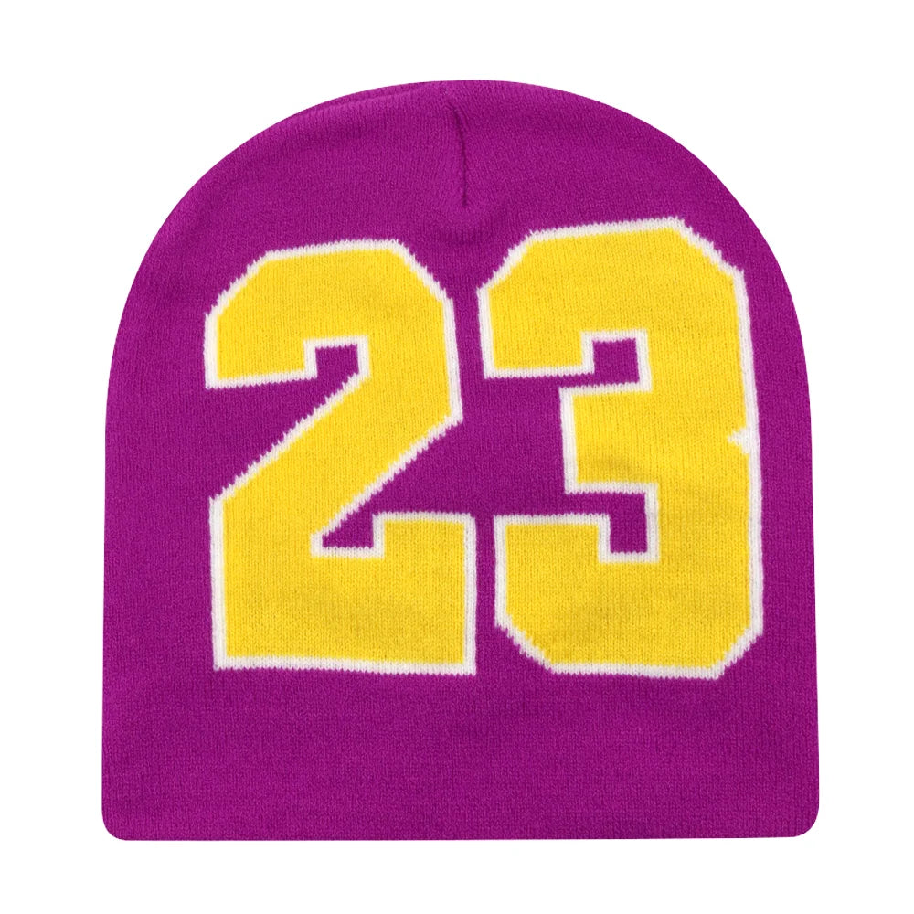 Y2K Letter Knit Beanie