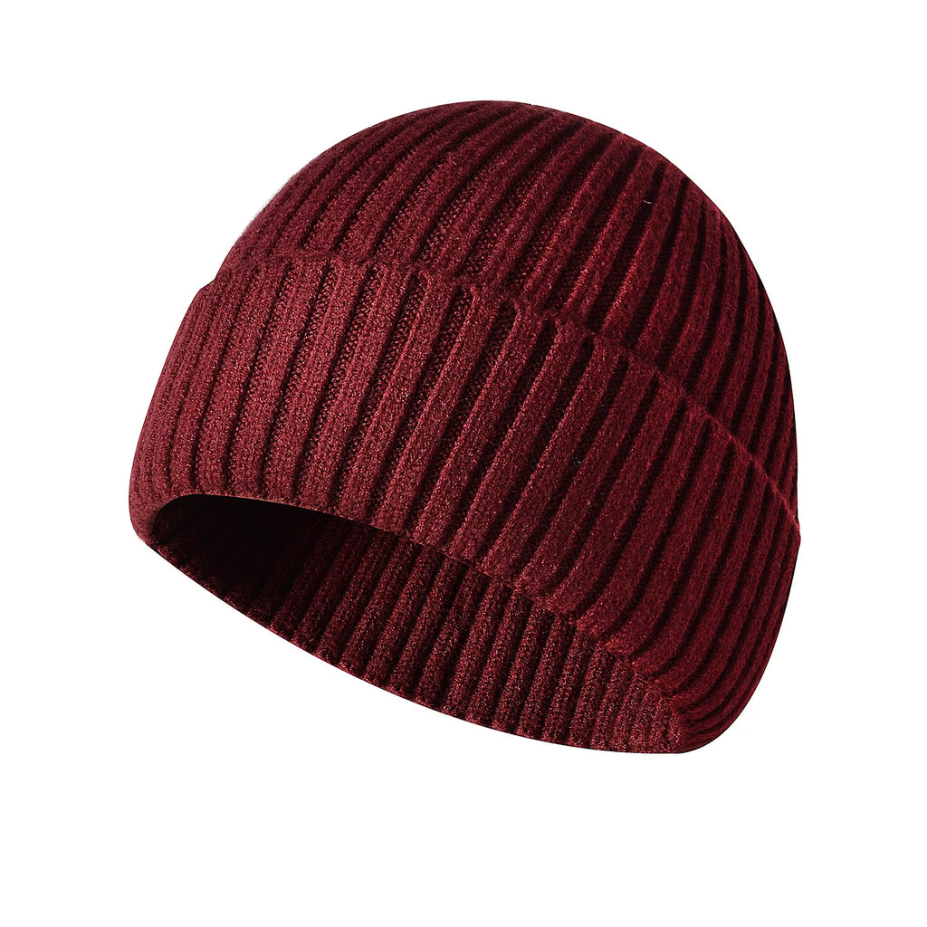 Thick Knit Winter Beanie – Chunky Yarn Cold-Weather Hat for Men & Women