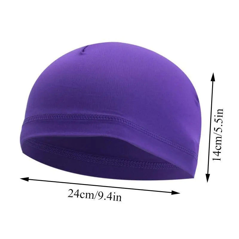 Quick Dry Brimless Beanie – Lightweight Polyester Breathable Fishing Hat for Men & Women